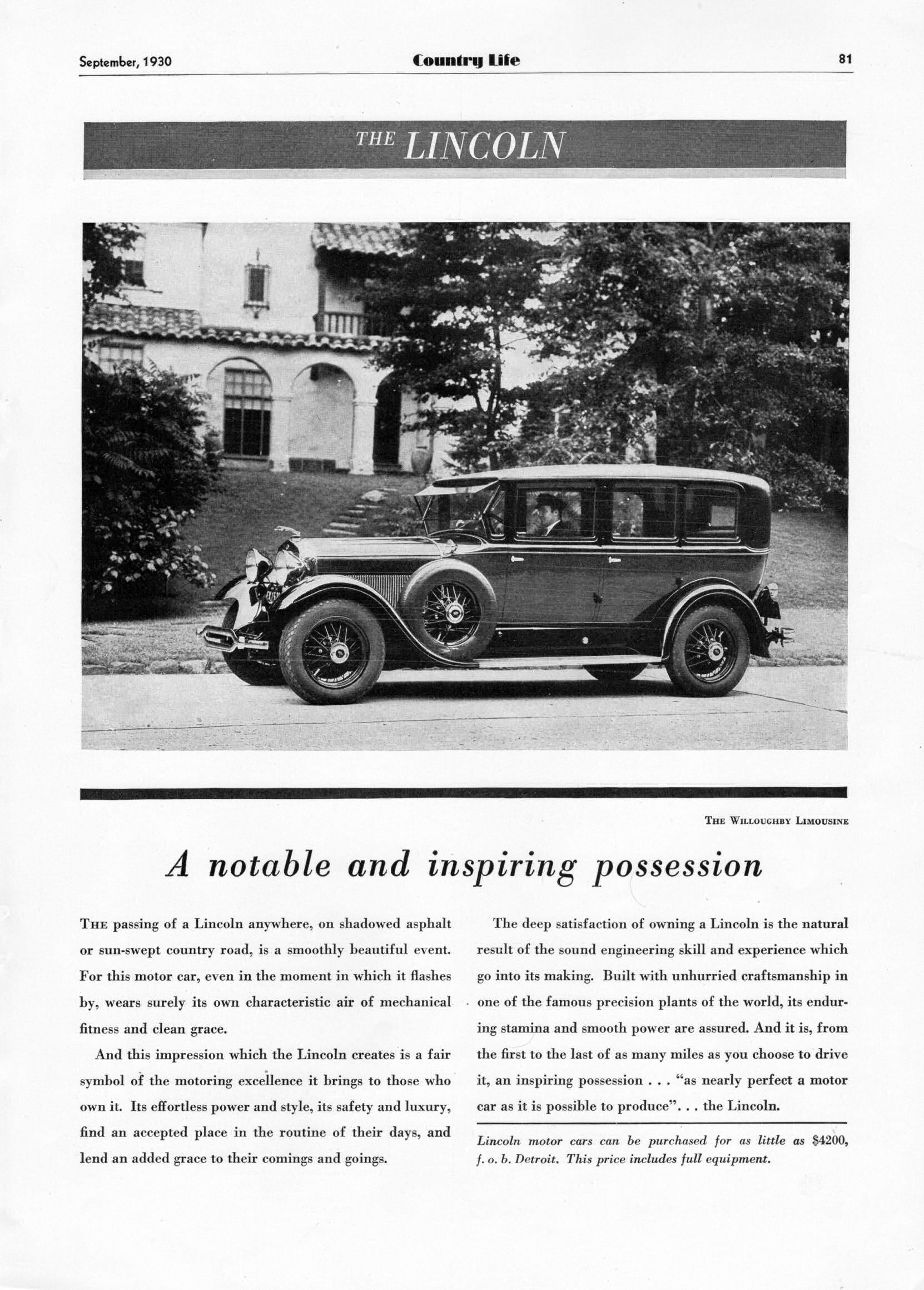 1930 Lincoln 5